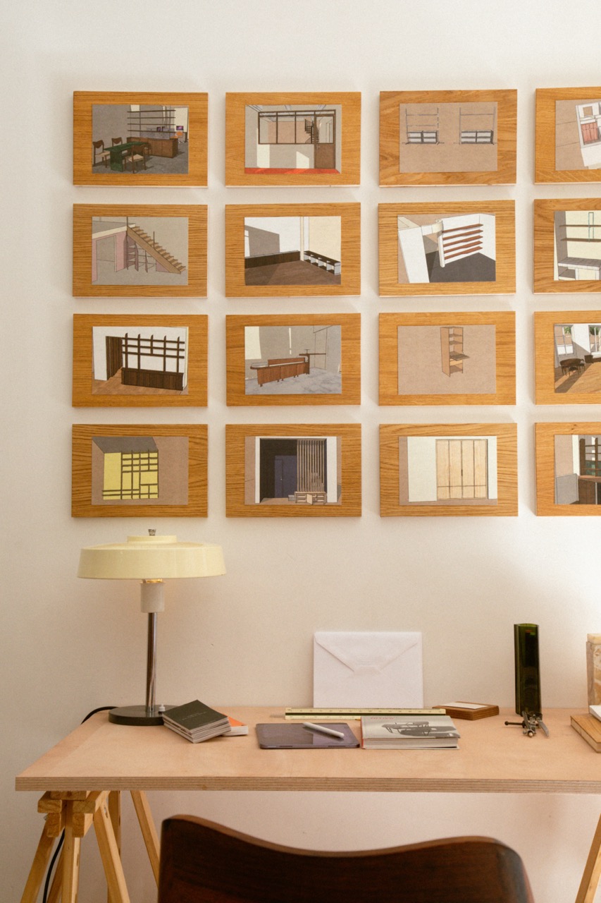 Photo d'un espace de travail d'artisans.