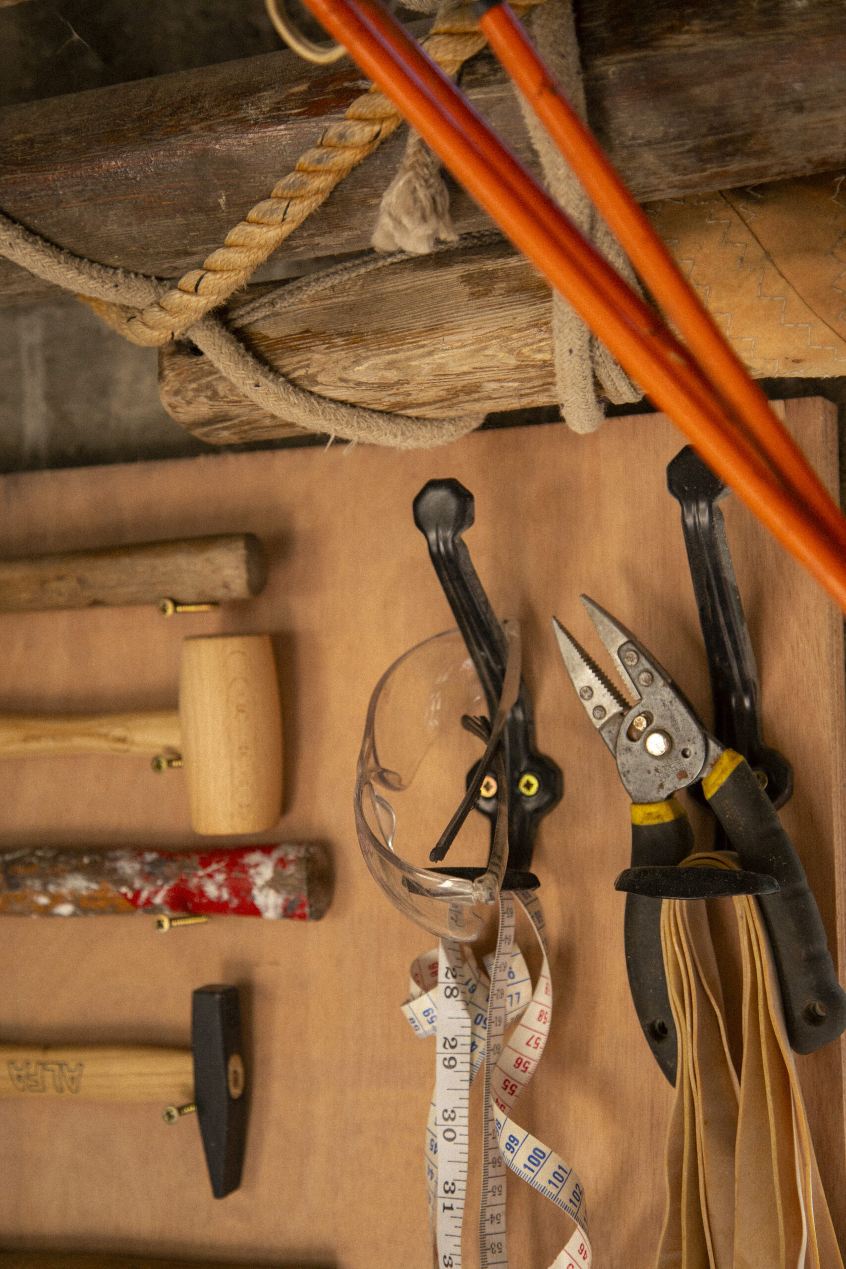 Photo d'outils de menuiserie.